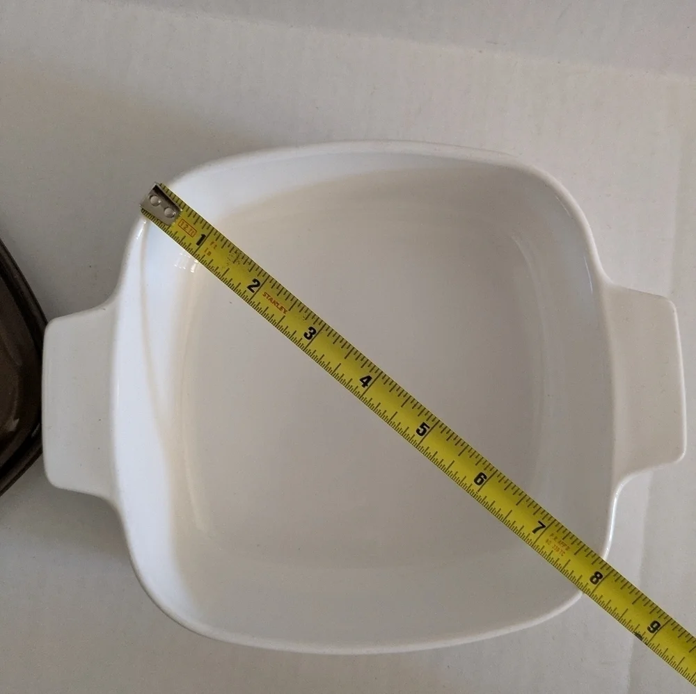Vintage Corning Ware Spice of Life  L'Echalote Casserole dish with lid.